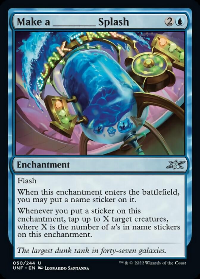 Haz un _____ Splash [Unfinity] 