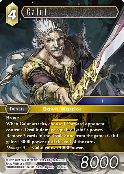Galuf [Resurgimiento del poder] 