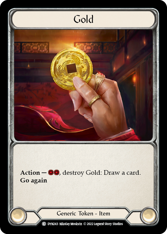Oro [DYN243] (Dinastía) Lámina arcoíris 