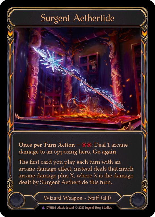 Surgent Aethertide (Marvel) [DYN192] (Dinastía) Lámina fría 