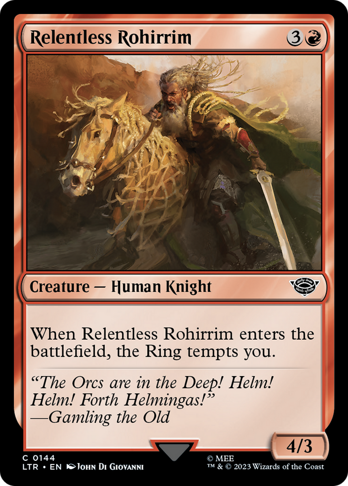 Rohirrim implacable [El Señor de los Anillos: Cuentos de la Tierra Media] 