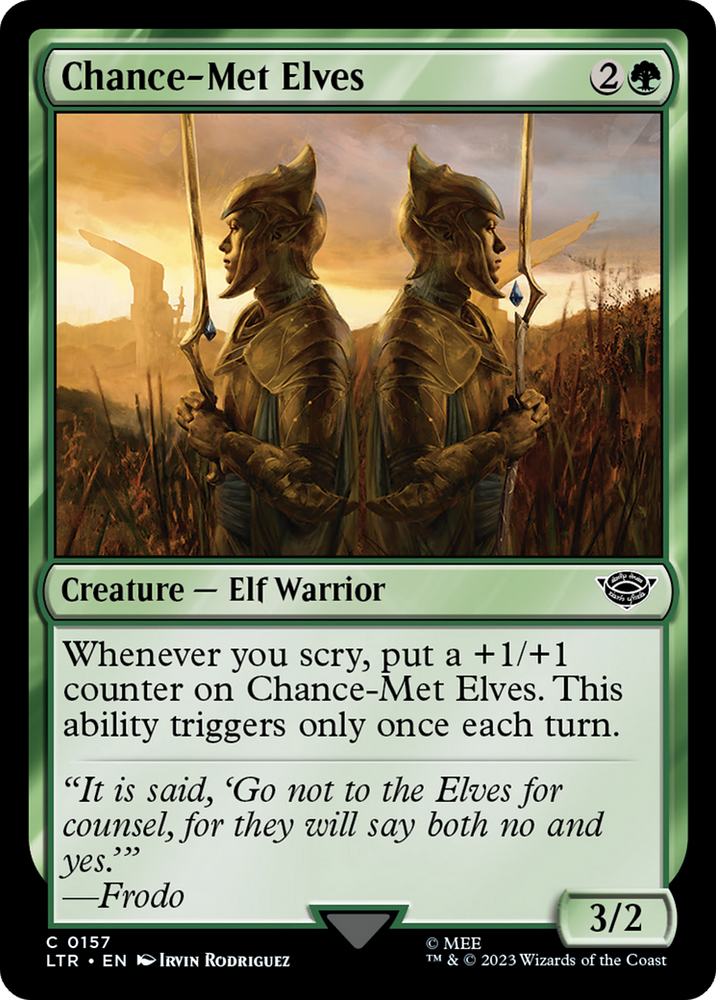 Chance-Met Elves [El Señor de los Anillos: Cuentos de la Tierra Media] 