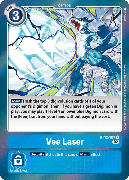 Vee Laser [BT12-101] [A través del tiempo] 