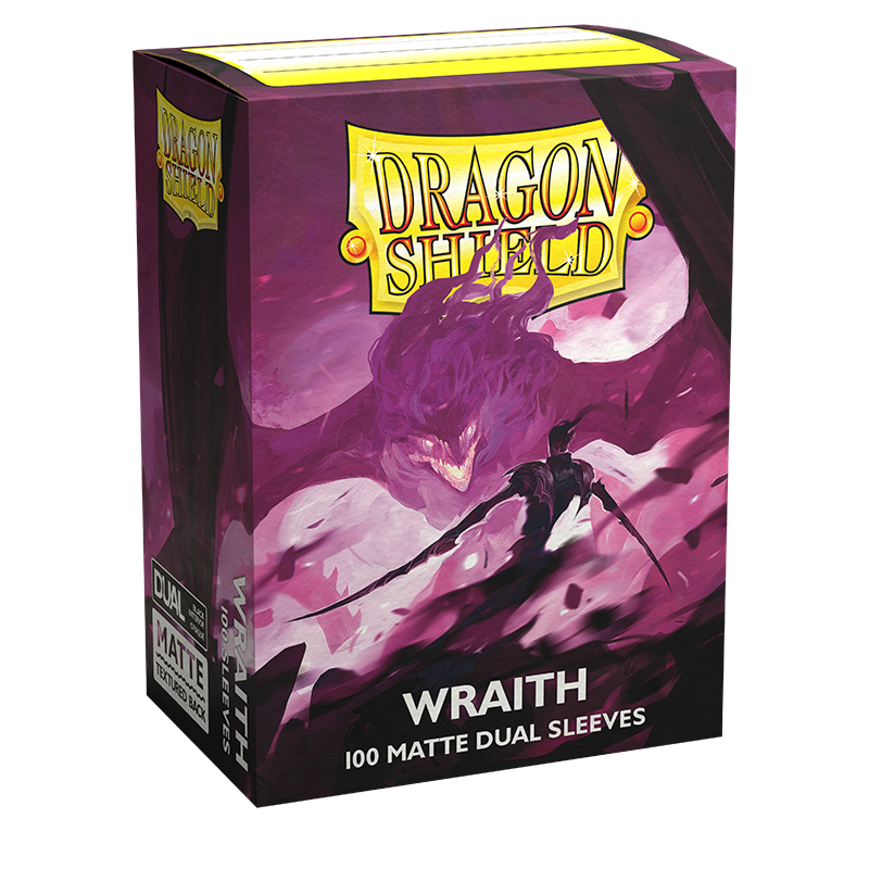 Dragon Shield: Fundas estándar de 100 quilates - Wraith (doble mate) 