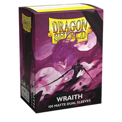 Dragon Shield: Fundas estándar de 100 quilates - Wraith (doble mate) 