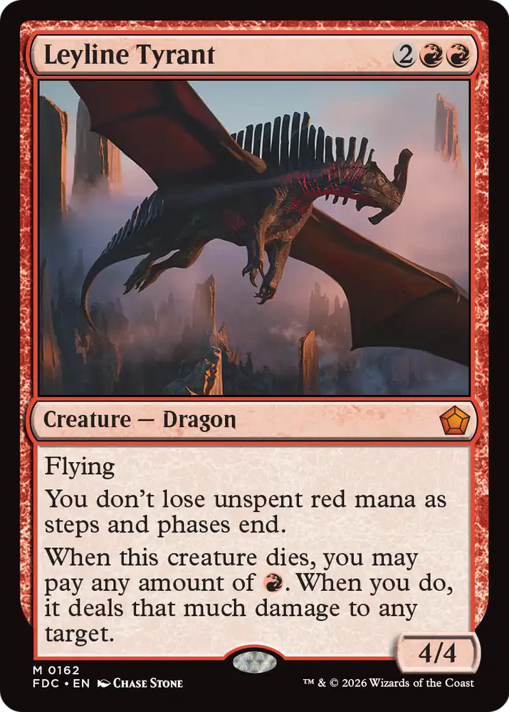 Leyline Tyrant [Foundations Commander]