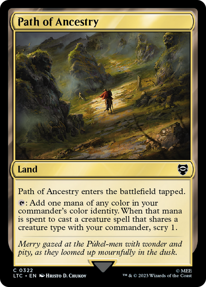 Path of Ancestry [El Señor de los Anillos: Tales of Middle-Earth Commander] 