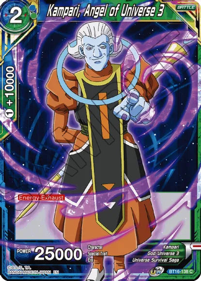 Kampari, Ángel del Universo 3 (BT16-138) [Reino de los Dioses] 