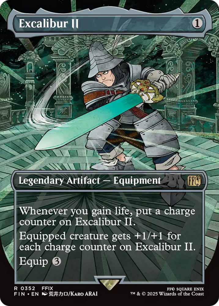 Excalibur II (Borderless) [FINAL FANTASY]