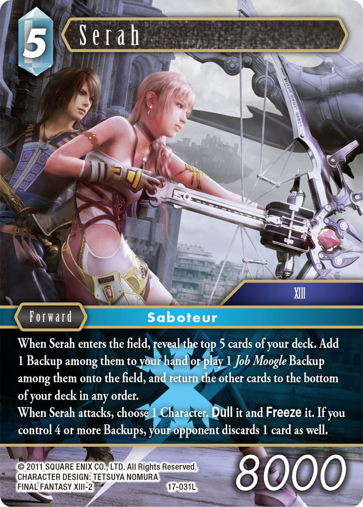 Serah [La llamada de la rebelión] 