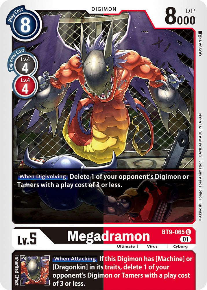 Megadramon [BT9-065] [Registro X] 