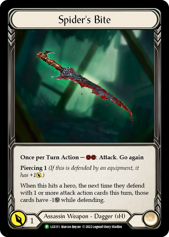 Mordedura de araña [LGS111] (Promoción) Lámina fría 