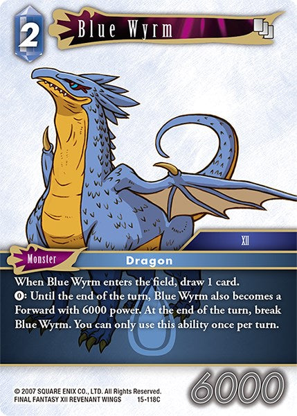 Wyrm azul [Dominio de cristal] 