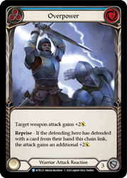 Overpower (Azul) [U-WTR125] (Bienvenido a Rathe Unlimited) Ilimitado Normal 