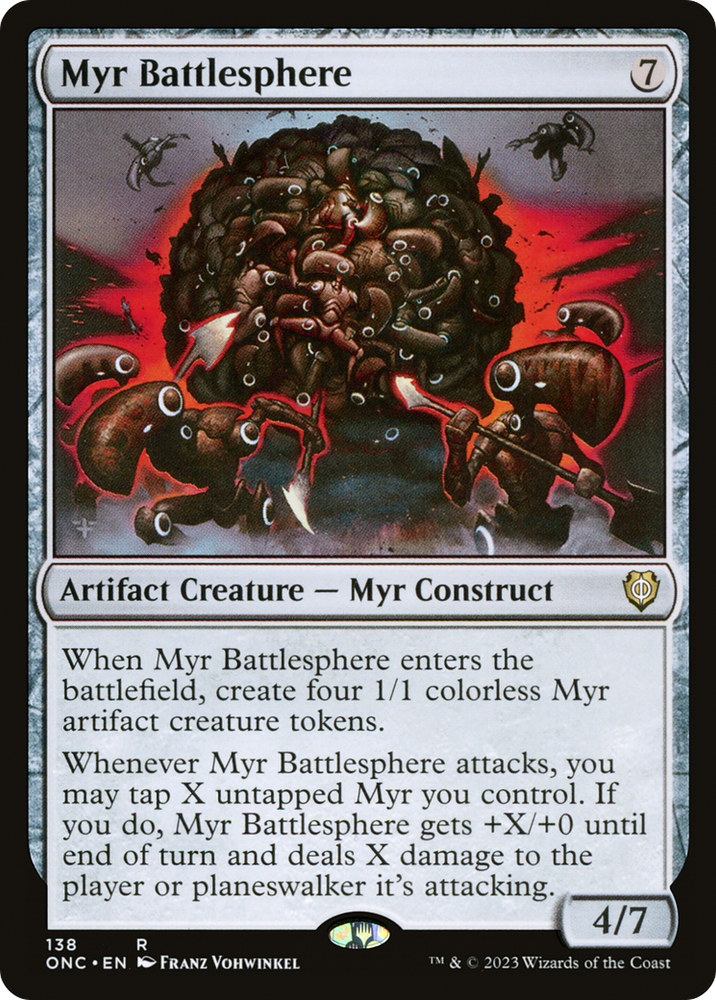 Myr Battlesphere [Pyrexia: Todos serán un solo comandante] 