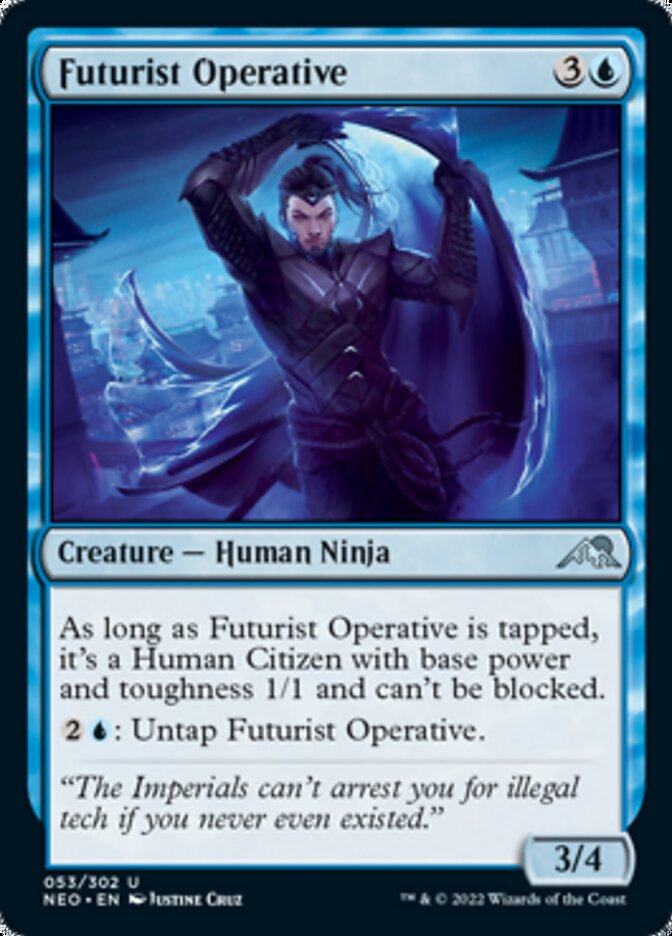Operativo futurista [Kamigawa: Dinastía Neón] 