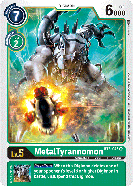 MetalTyrannomon [BT2-046] [Lanzamiento de refuerzo especial Ver.1.0] 