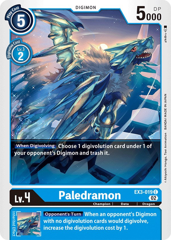 Paledramon [EX3-019] [Rugido dracónico] 