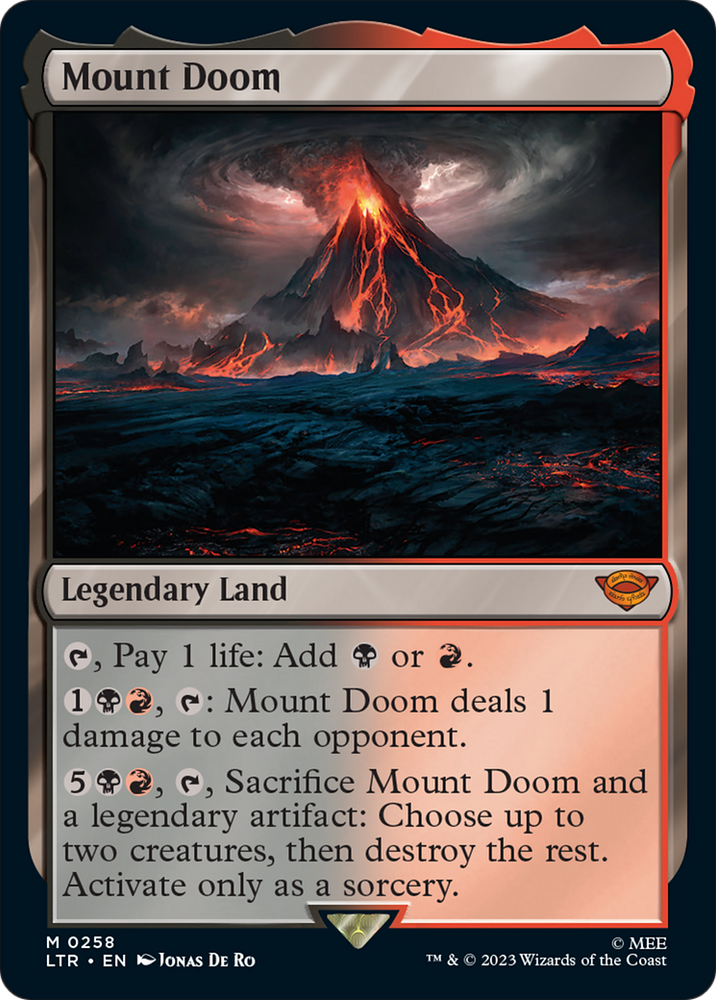 Mount Doom [El Señor de los Anillos: Cuentos de la Tierra Media] 