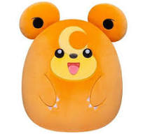 Original Squishmallows Pokémon 10-Inch Teddiursa Plush