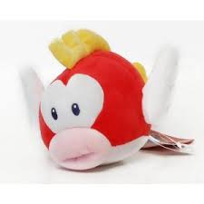 Super Mario Cheep Cheep 6 Inch Plush