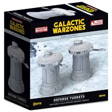 Battlefield in a Box: Galactic Warzones: Rebel Outpost - Defense Turrets