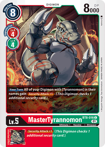 MasterTyrannomon [BT8-016] [Nuevo despertar] 
