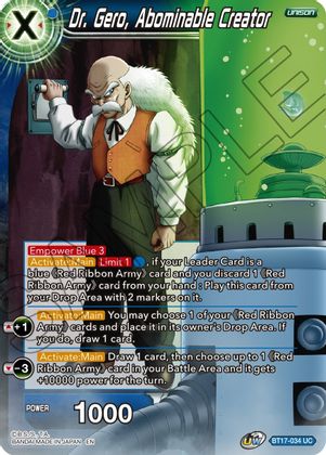 Dr. Gero, Creador Abominable (BT17-034) [Ultimate Squad] 