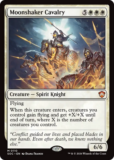Moonshaker Cavalry [Secrets of Strixhaven Commander]