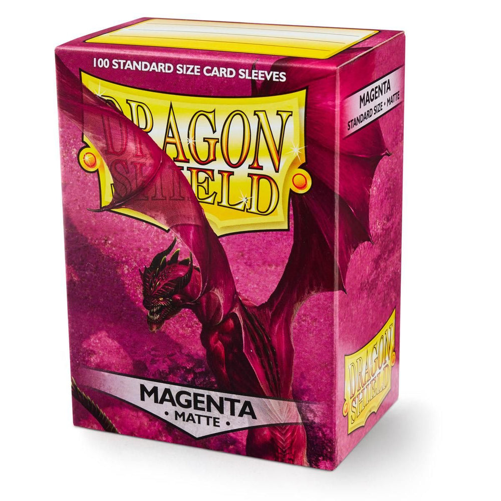 Dragon Shield: Fundas estándar de 100 ct - Magenta (Mate) 