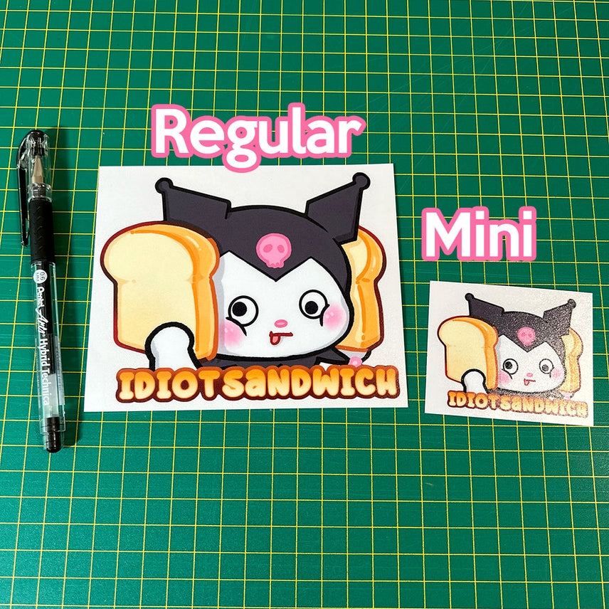 NekoDecal Idiot Sandwich Kuro Regular