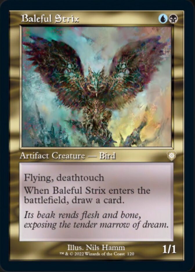 Baleful Strix (Retro) [El comandante de guerra de los hermanos] 