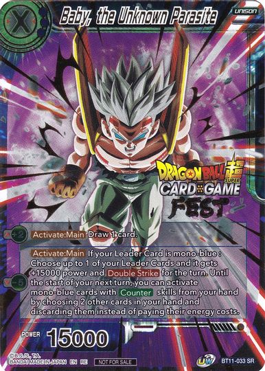 Baby, el parásito desconocido (Card Game Fest 2022) (BT11-033) [Tarjetas de promoción del torneo] 