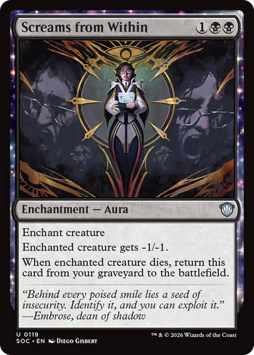 Screams from Within [Secrets of Strixhaven Commander]