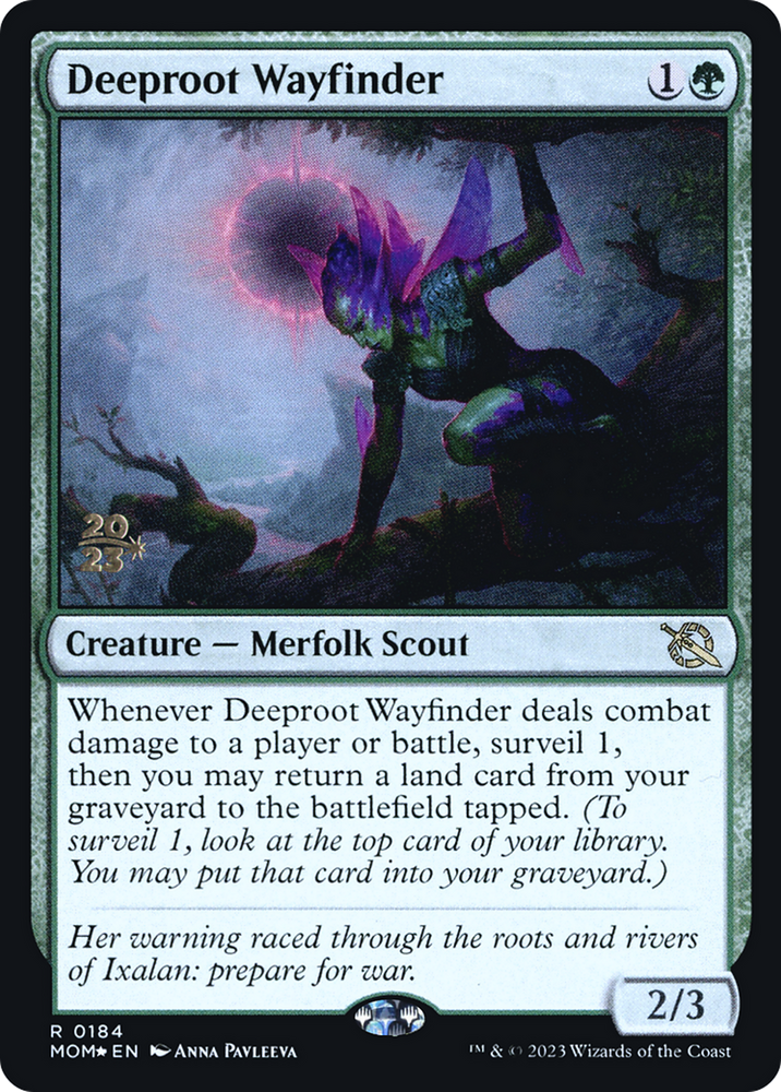 Deeproot Wayfinder [Promociones de presentación de March of the Machine] 