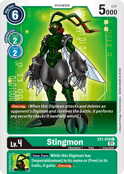Stingmon [EX1-038] [Colección clásica] 
