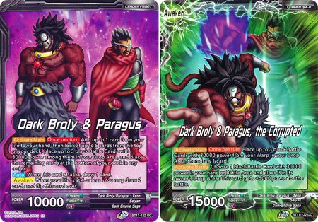 Dark Broly y Paragus // Dark Broly y Paragus, los corruptos (BT11-122) [Vermilion Bloodline 2.a edición] 