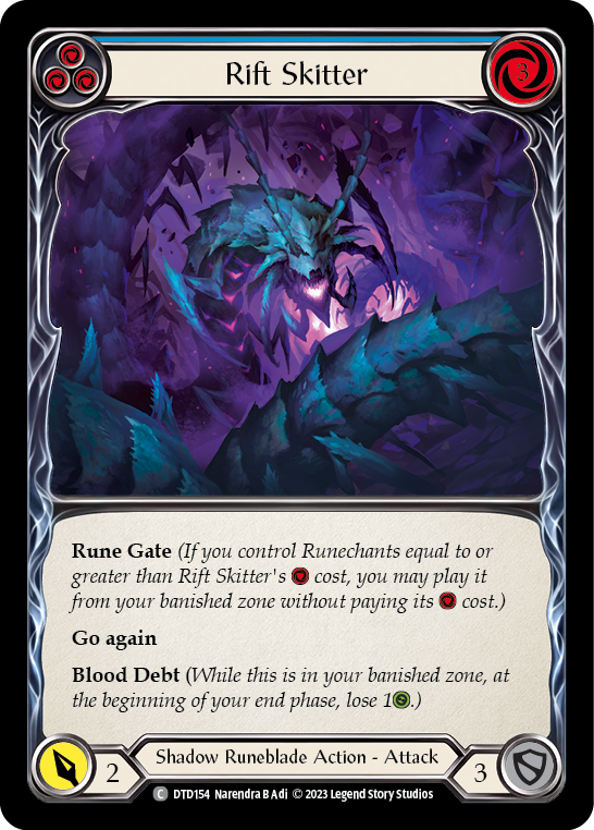 Rift Skitter (Azul) [DTD154] (Dusk Till Dawn) 