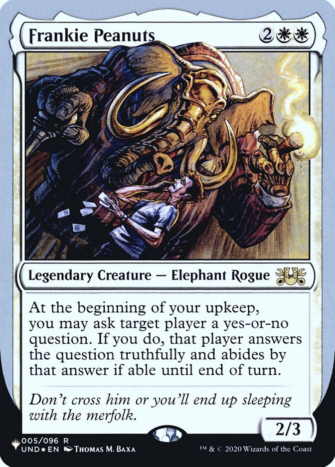 Frankie Peanuts (Edición Unfinity Foil) [La lista] 