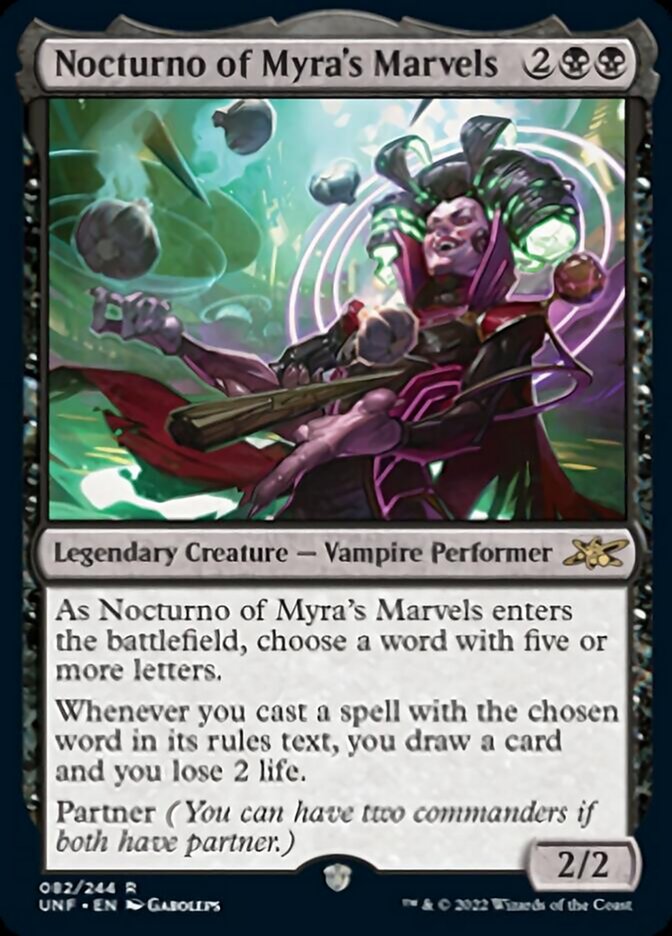 Nocturno de las maravillas de Myra [Unfinity] 