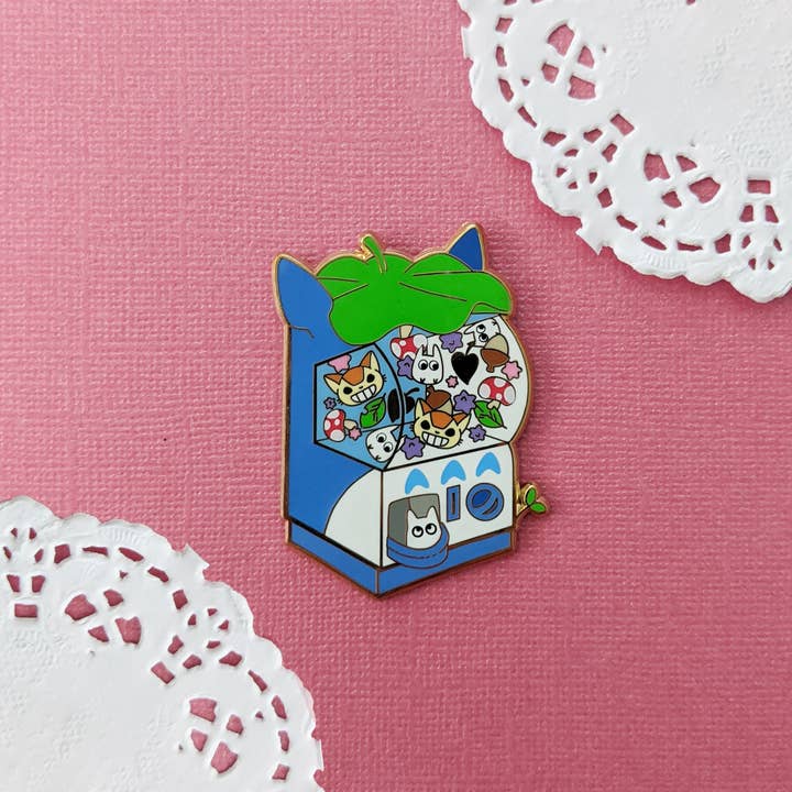 Sugar Cubed Studios Enamel Pins - Toto-Pon