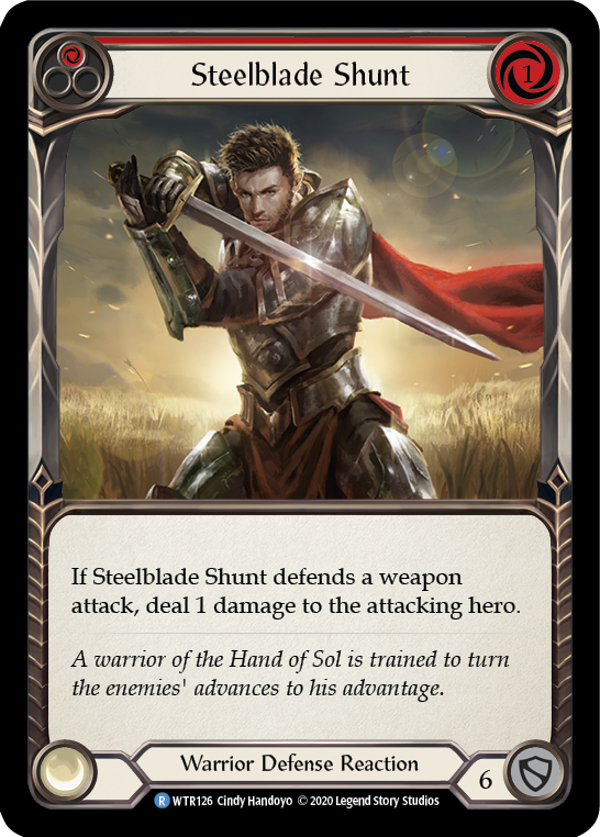 Steelblade Shunt (rojo) [U-WTR126] (Bienvenido a Rathe Unlimited) Lámina arcoíris ilimitada 