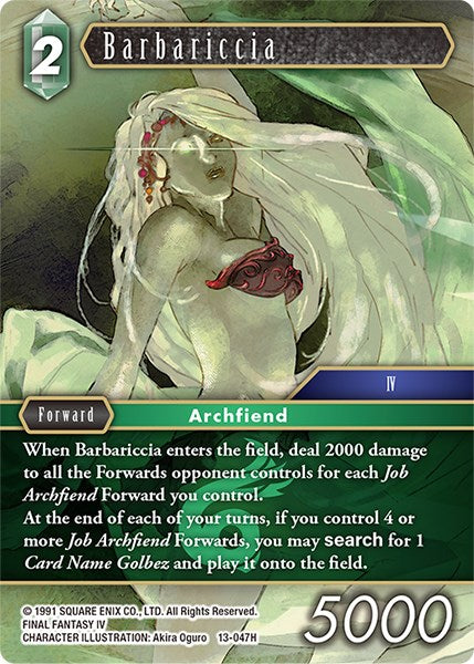 Barbariccia [Opus XIII: Resplandor de cristal] 
