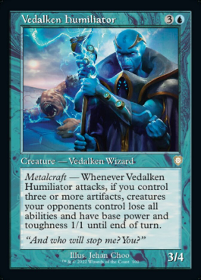 Vedalken Humiliator (Retro) [El comandante de guerra de los hermanos] 