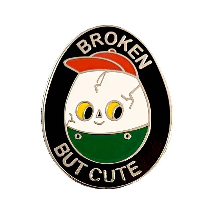 Inner Decay Broken But Cute Pin