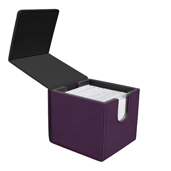 Deckbox: Alcove Edge 100+ Vivid- Midnight Plum