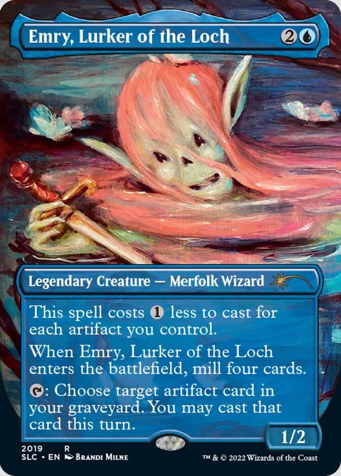 Emry, Lurker of the Loch (Sin fronteras) [Kit de cuenta regresiva del 30 aniversario de Secret Lair] 