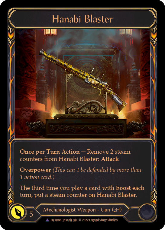 Hanabi Blaster (Marvel) [DYN088] (Dinastía) Lámina fría 