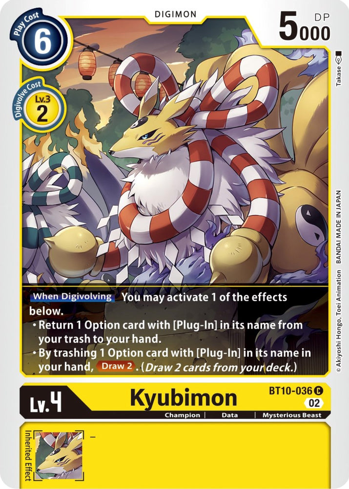 Kyubimon [BT10-036] [Encuentro con Xros] 