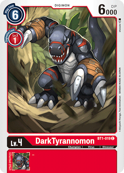 DarkTyrannomon [BT1-019] [Lanzamiento de refuerzo especial Ver.1.0] 